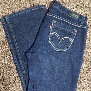 Womens Levi's 529 Curvy Bootcut Jean's - 14M